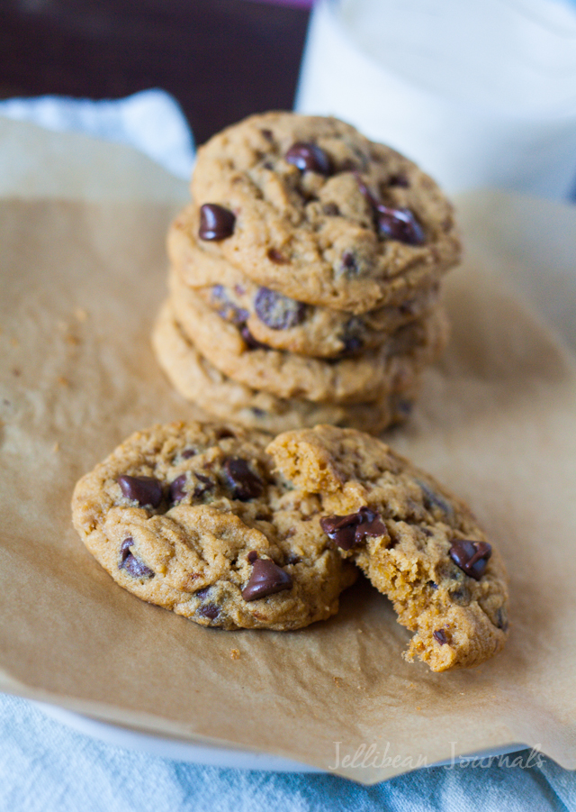 Thick Chunky Chocolate Chip Cookies Thick Chunky Chocolate Chip Cookies