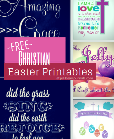 Free Christian Easter Printables | Jellibeanjournals.com