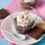 Easy Homemade DARK Chocolate Pudding | Jellibeanjournals.com