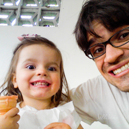 Little Girl's First Ice Cream Cone Video