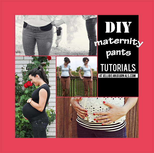 Top DIY Maternity Pants Tutorials Jellibean Journals